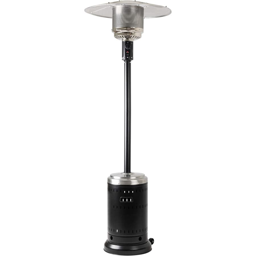 Amazon Basics 46,000-BTU Wheeled Propane Patio Heater for $111