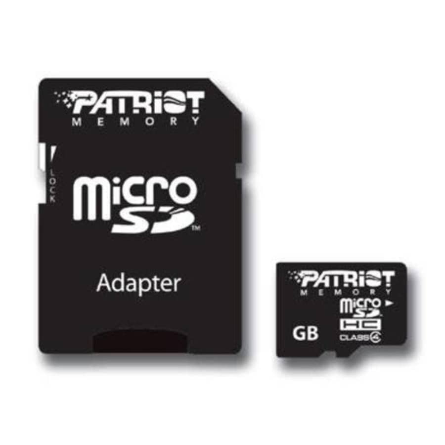 Patriot Signature 8 GB MicroSDHC Class 4 Flash Memory Card with Standard SD Adapter PSF8GMCSDHC43P for $5 Patriot Signature 8 GB MicroSDHC Class 4 Flash Memory Card with Standard SD Adapter PSF8GMCSDHC43P for $5