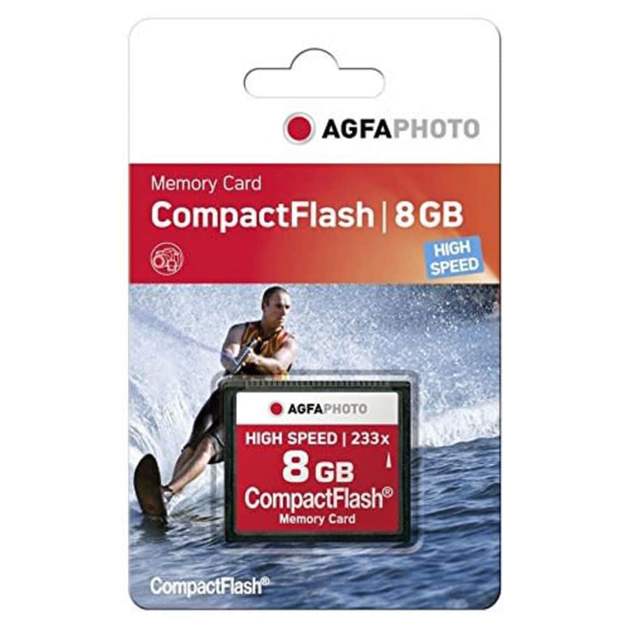 Agfa Agfaphoto Compact Flash 8Gb High Speed 120X Mlc for $26