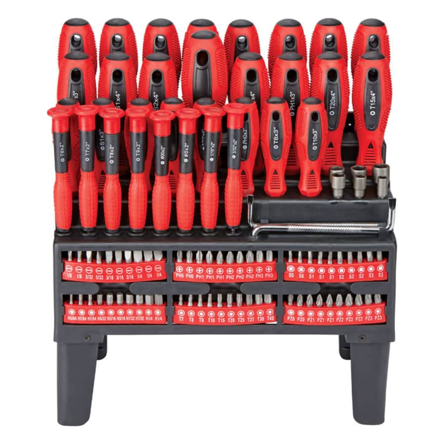Ace 100-Piece Ratcheting Screwdriver and Bit Set for $35 Ace 100-Piece Ratcheting Screwdriver and Bit Set for $35