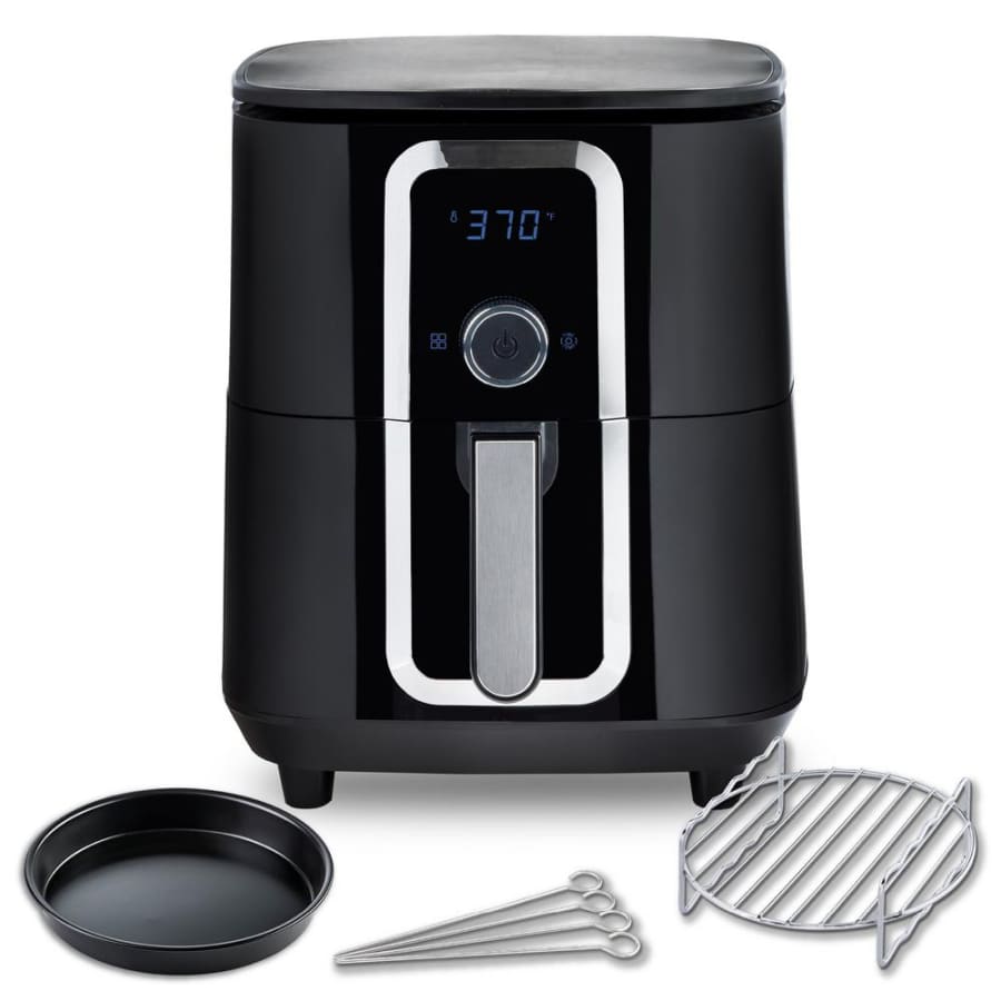 Aria 7-Quart Ceramic Family-Size Air Fryer for $70 Aria 7-Quart Ceramic Family-Size Air Fryer for $70