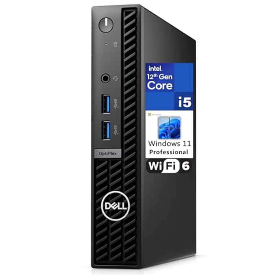 Dell OptiPlex 7000 7010 MFF 1.2L Micro Form Factor Business Desktop Computer, Intel Hexa-Core for $679