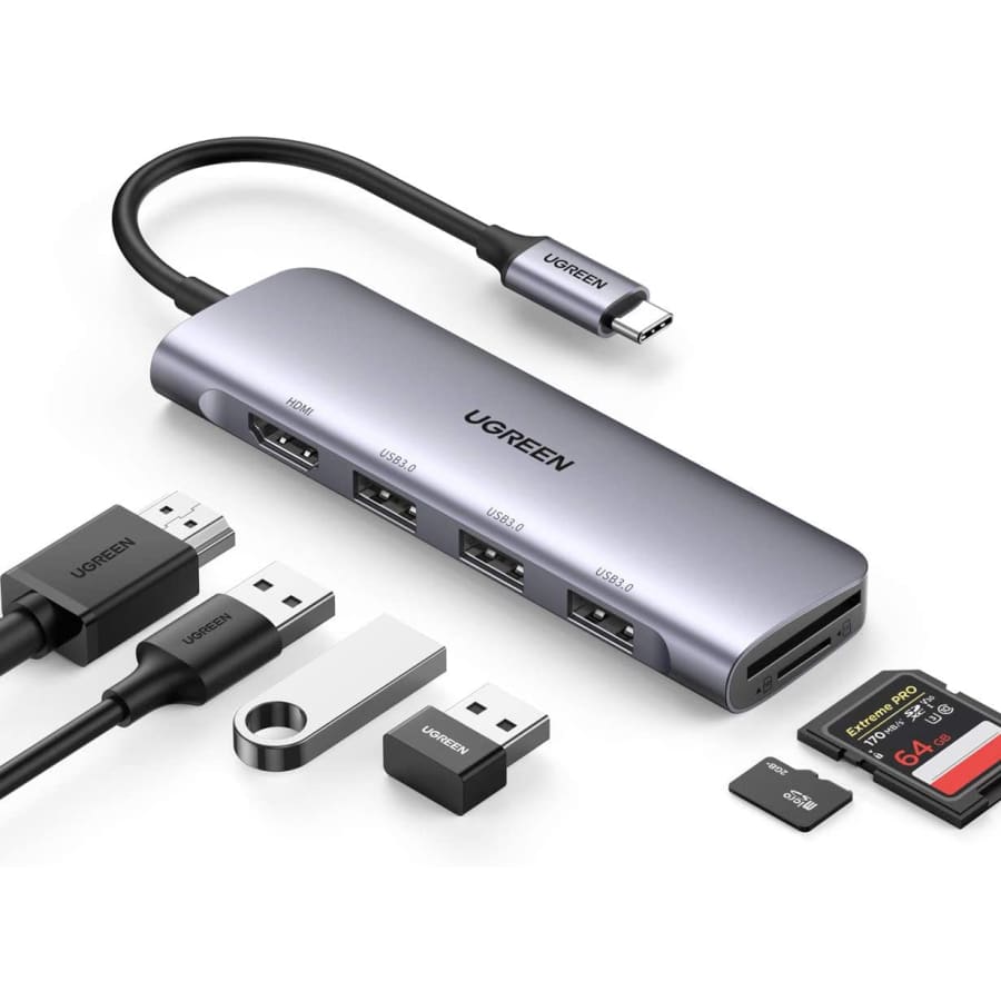 Ugreen 6-in-1 USB-C Hub for $22