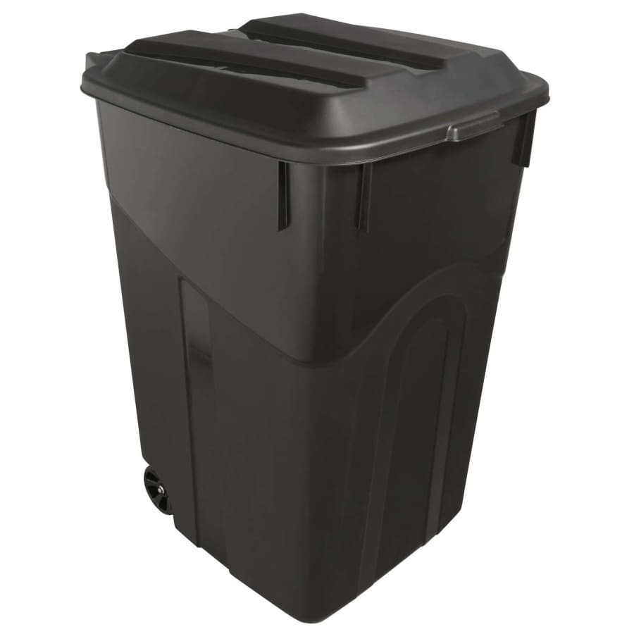 Hyper Tough 45-Gallon Wheeled Heavy Duty Plastic Garbage Can for $30 Hyper Tough 45-Gallon Wheeled Heavy Duty Plastic Garbage Can for $30