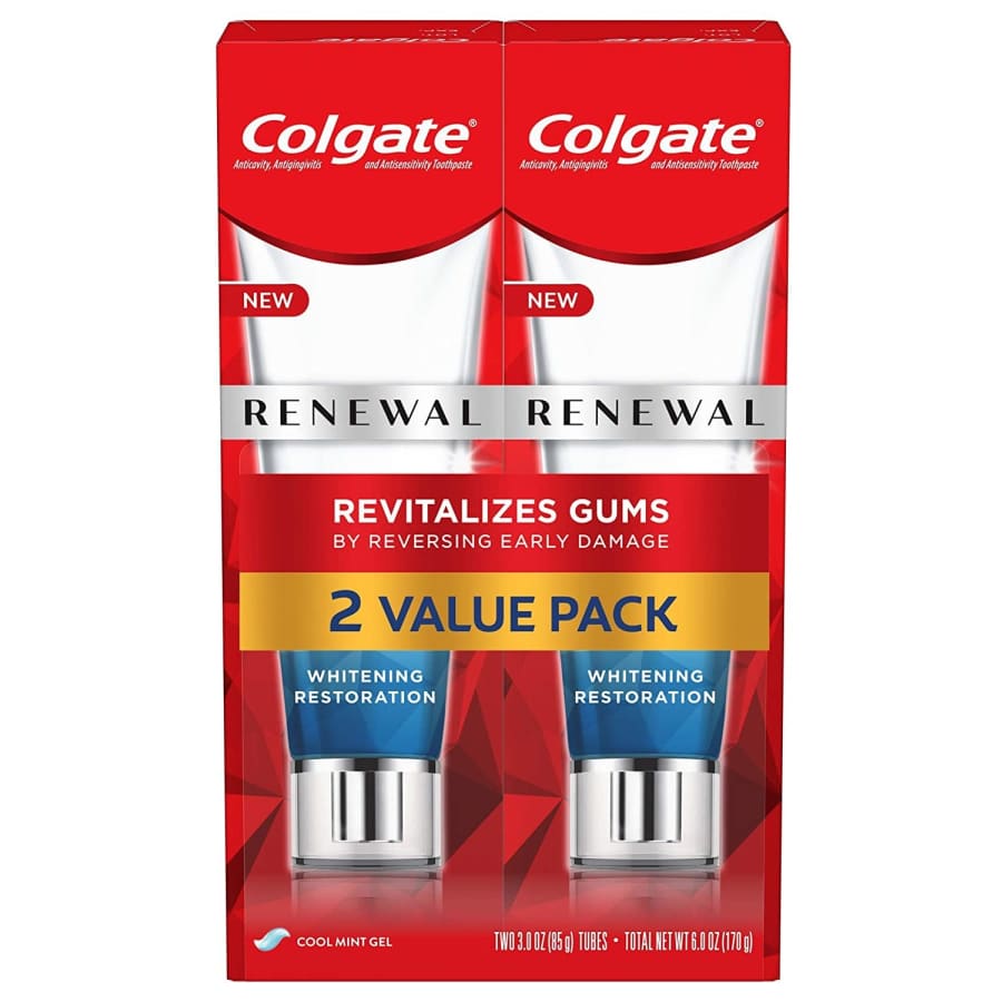 Colgate 3-oz. Renewal Gum Toothpaste 2-Pack for $46