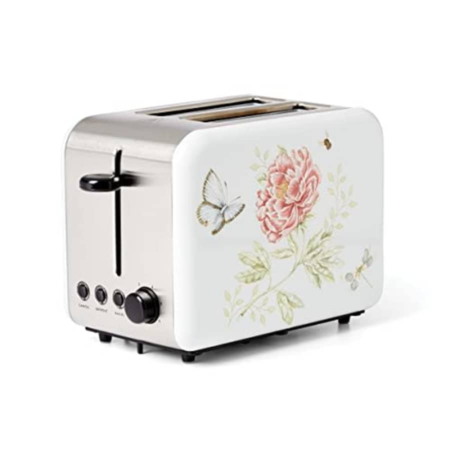 Lenox 894541 Butterfly Meadow Toaster, 3.60 LB, Multi for $52 Lenox 894541 Butterfly Meadow Toaster, 3.60 LB, Multi for $52