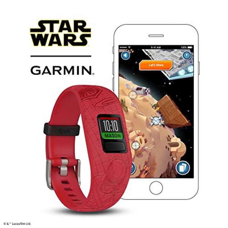 Garmin vivofit jr. 2, Kids Fitness/Activity Tracker, 1-Year Battery Life, Adjustable Band, Star for $50 Garmin vivofit jr. 2, Kids Fitness/Activity Tracker, 1-Year Battery Life, Adjustable Band, Star for $50
