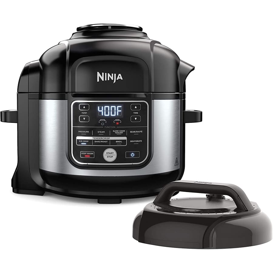 Ninja Foodi 10-in-1 Pressure Cooker and Air Fryer w/ Nesting Broil Rack for $46