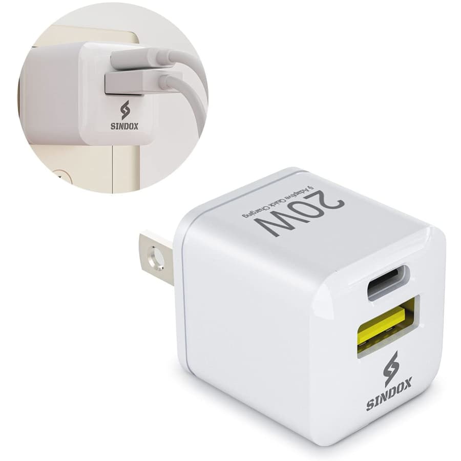 Sindox USB A+C Wall Charger for $9 Sindox USB A+C Wall Charger for $9