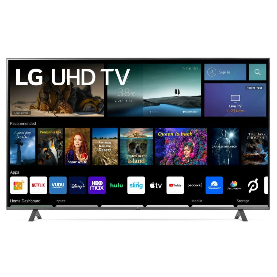 LG 70UQ7070 70" 4K HDR LED UHD Smart TV: $398