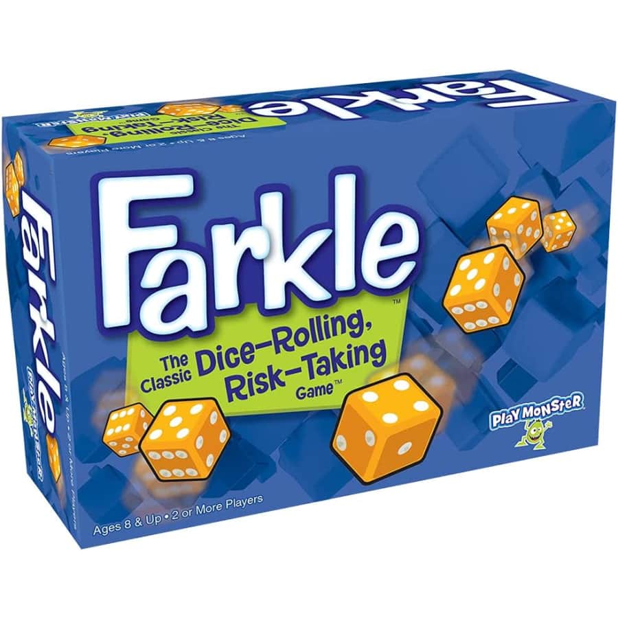 PlayMonster Farkle Dice Game for $13 PlayMonster Farkle Dice Game for $13