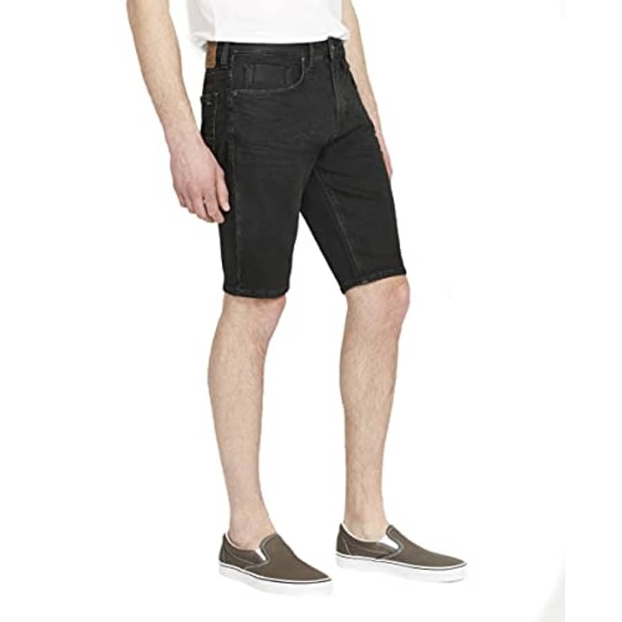Buffalo David Bitton Men's Parker Denim Shorts, Black, 31 for $41