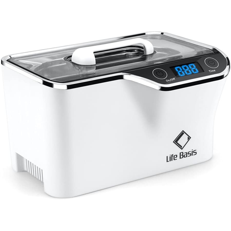 LifeBasis 600ML Ultrasonic Cleaner for $40 LifeBasis 600ML Ultrasonic Cleaner for $40