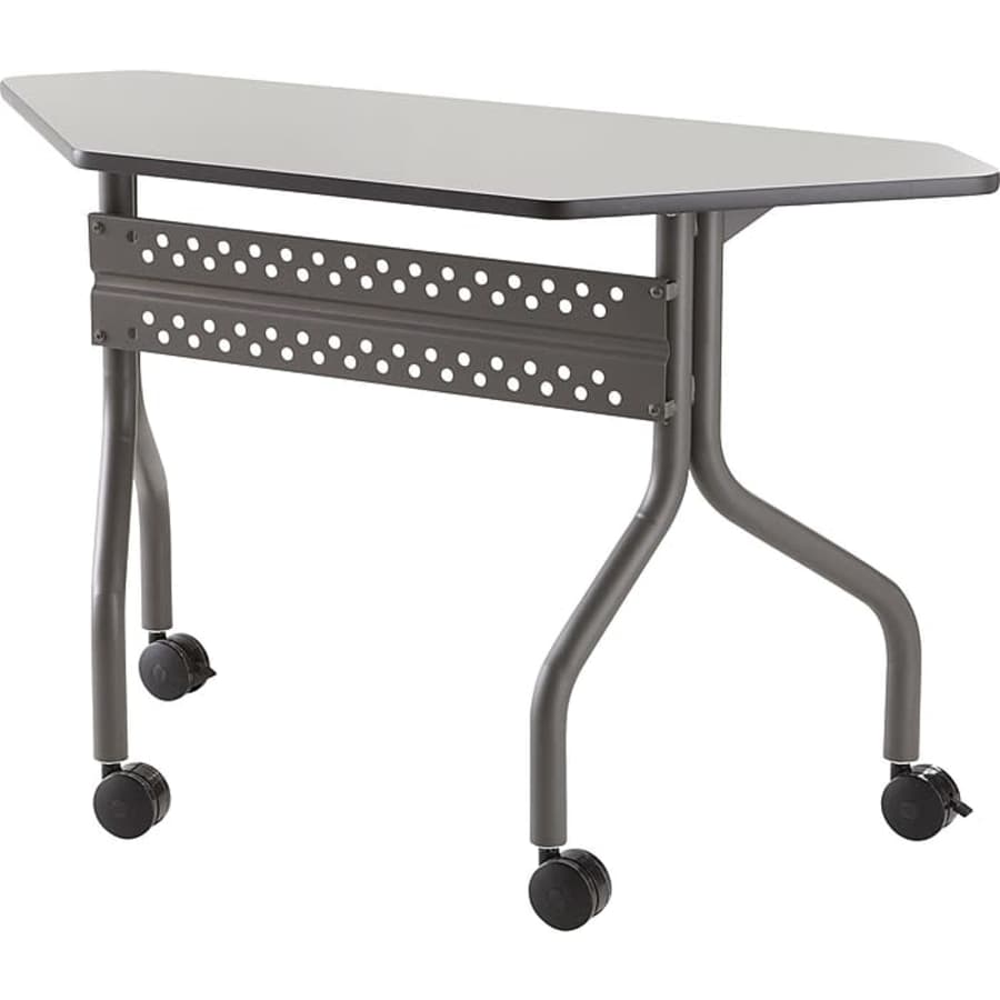 Iceberg OfficeWorks 44" Trapezoid Mobile Training Table for $161 Iceberg OfficeWorks 44" Trapezoid Mobile Training Table for $161