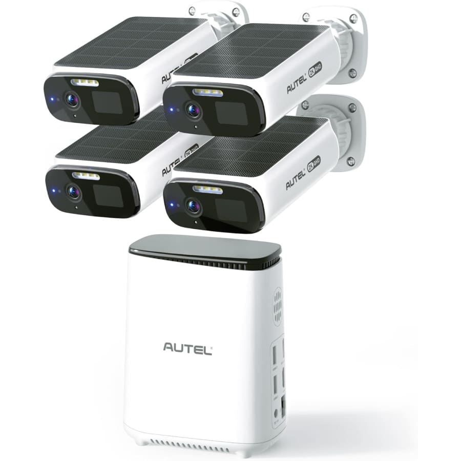 Autel Solar Wireless Outdoor 4-Camera Security System for $199 w/ Prime