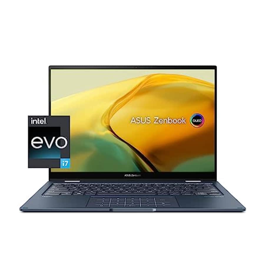 ASUS Zenbook 14 Flip OLED Laptop, 14 OLED Touch Display, Intel Evo Platform, Intel Core i7-1360P for $1,200