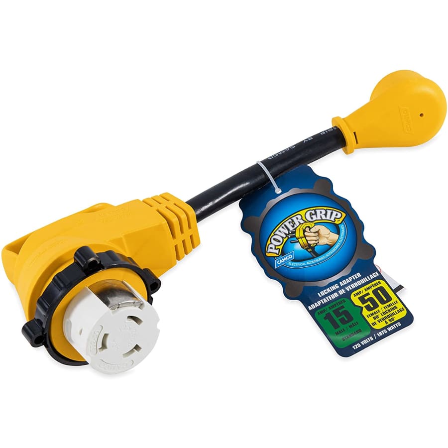 Camco Power Grip 12" Dogbone with 90° Locking Adapter for $44