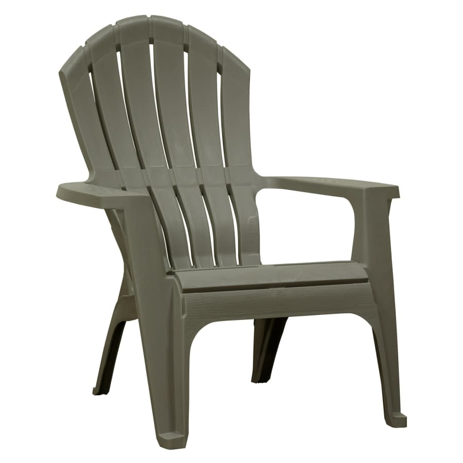 Adams Manufacturing RealComfort Resin Adirondack Chair for $20 Adams Manufacturing RealComfort Resin Adirondack Chair for $20