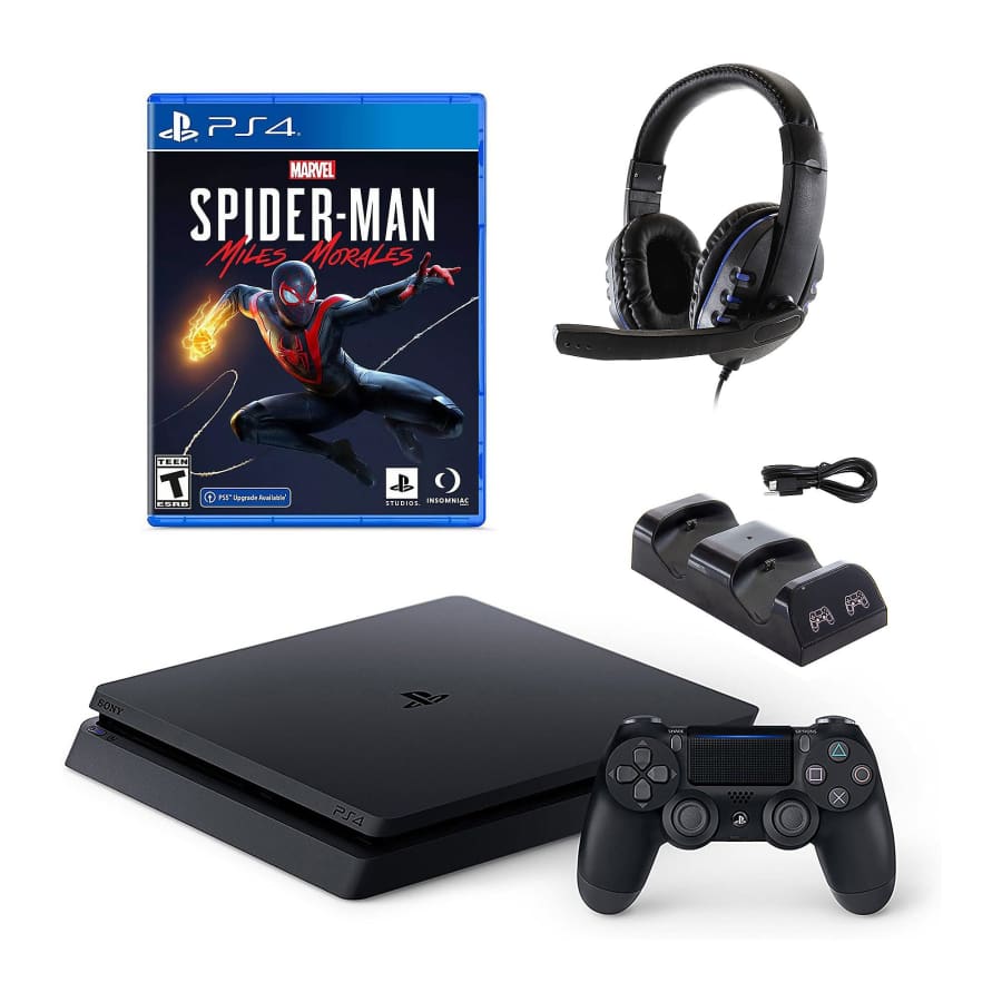Sony PlayStation 4 Slim 1TB Spider-Man Console Bundle for $480 Sony PlayStation 4 Slim 1TB Spider-Man Console Bundle for $480