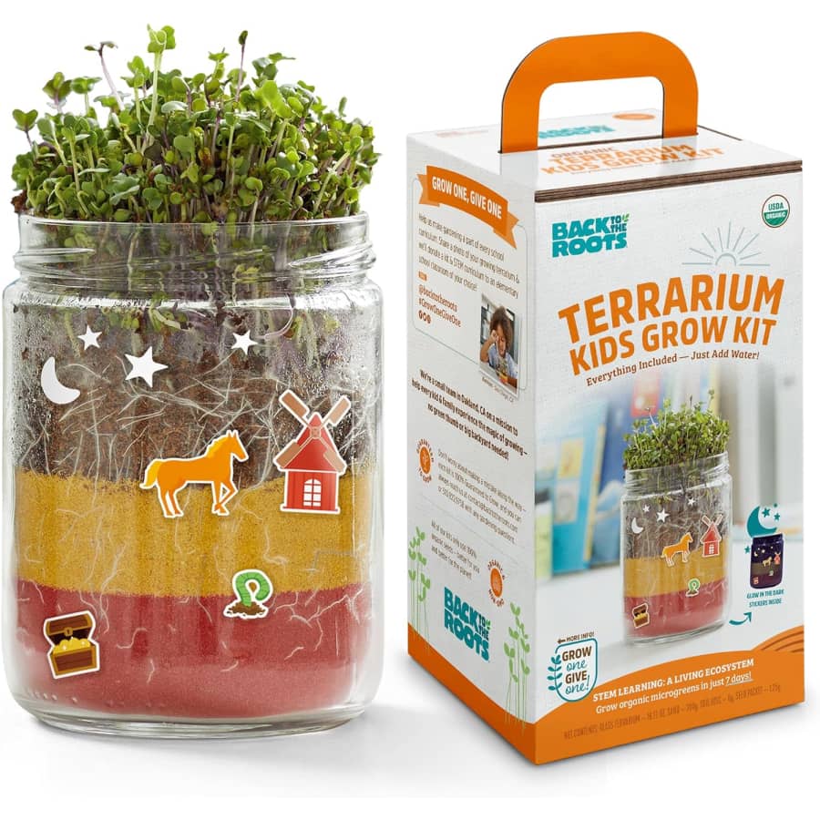 Back to the Roots STEM-Certified Terrarium Grow Kit for $5 Back to the Roots STEM-Certified Terrarium Grow Kit for $5