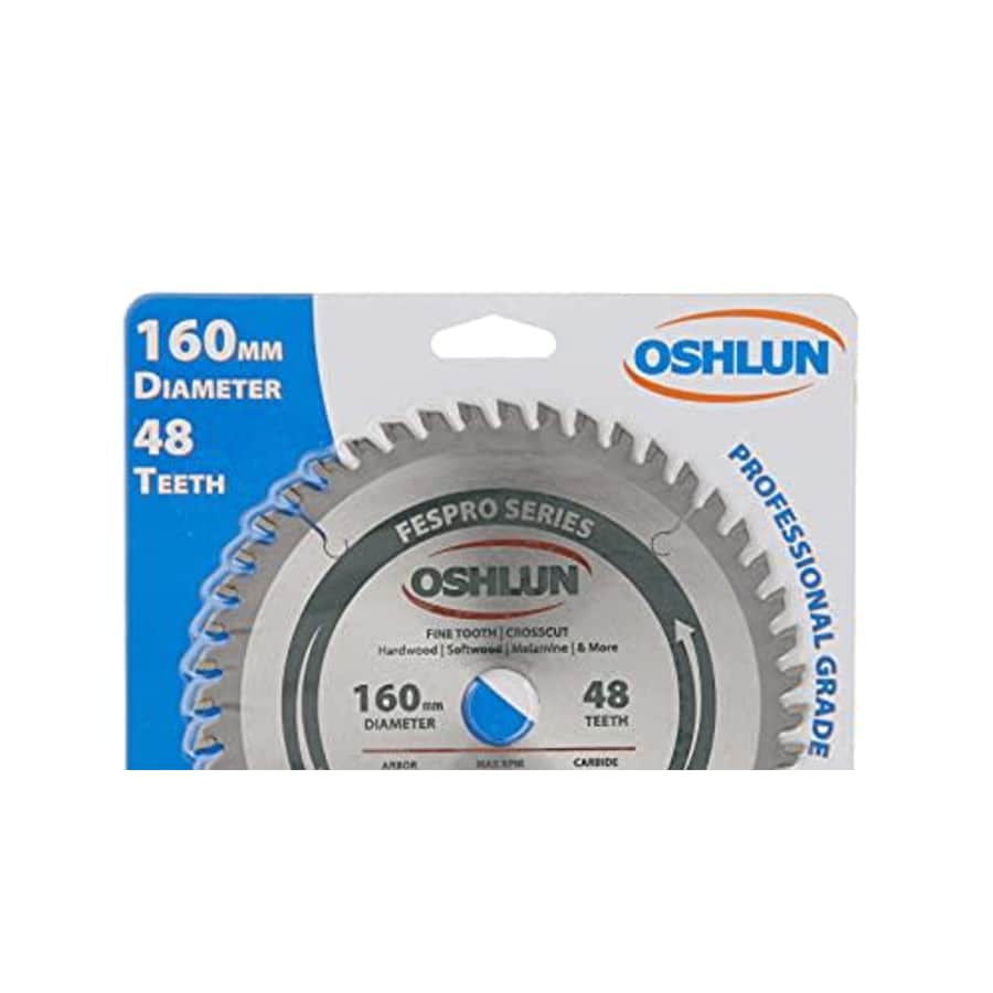 Oshlun SBFT-160048 160mm 48 Tooth FesPro Crosscut ATB Saw Blade with 20mm Arbor for Festool TS 55 for $49 Oshlun SBFT-160048 160mm 48 Tooth FesPro Crosscut ATB Saw Blade with 20mm Arbor for Festool TS 55 for $49