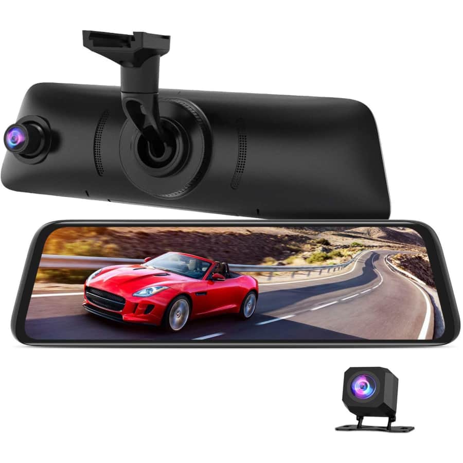 Auto-Vox Rear View Mirror Dash Cam for $230