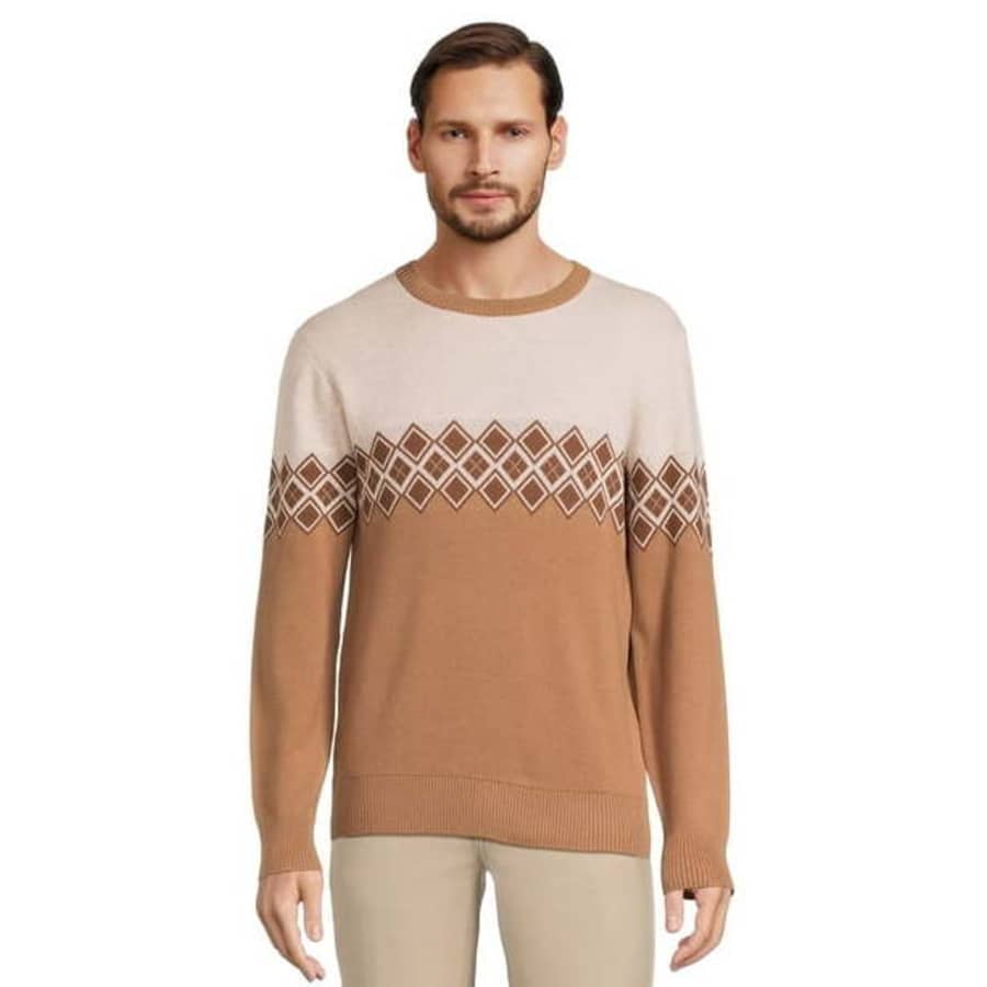 George Men's Fair Isle Sweater for $5 George Men's Fair Isle Sweater for $5