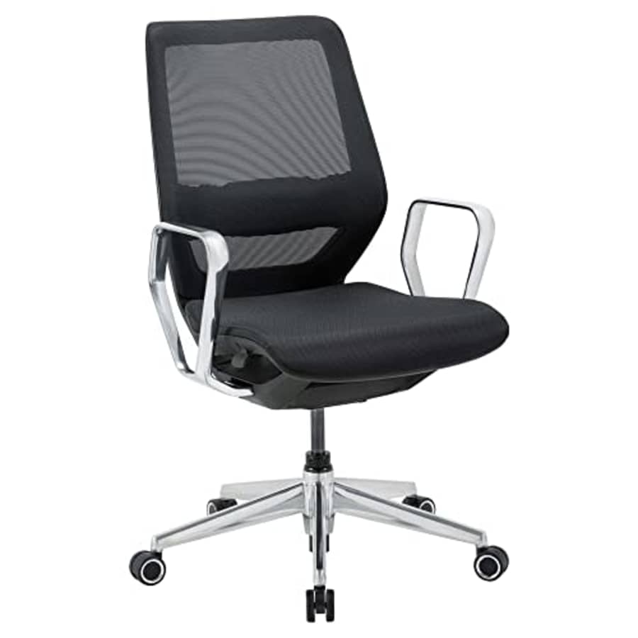 WorkPro Sentrix Ergonomic Mesh/Mesh Mid-Back Manager Chair, Fixed Arms, Black, BIFMA Compliant for $250 WorkPro Sentrix Ergonomic Mesh/Mesh Mid-Back Manager Chair, Fixed Arms, Black, BIFMA Compliant for $250