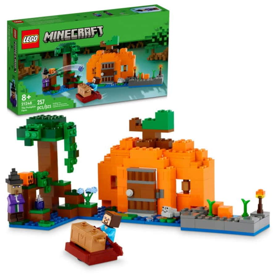 LEGO Minecraft The Pumpkin Farm for $26 LEGO Minecraft The Pumpkin Farm for $26