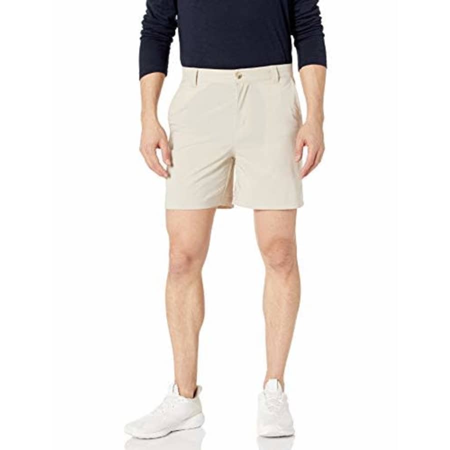 Columbia Men's Super Grander Marlin Shorts, Fossil Heather, 36 x 10 for $10