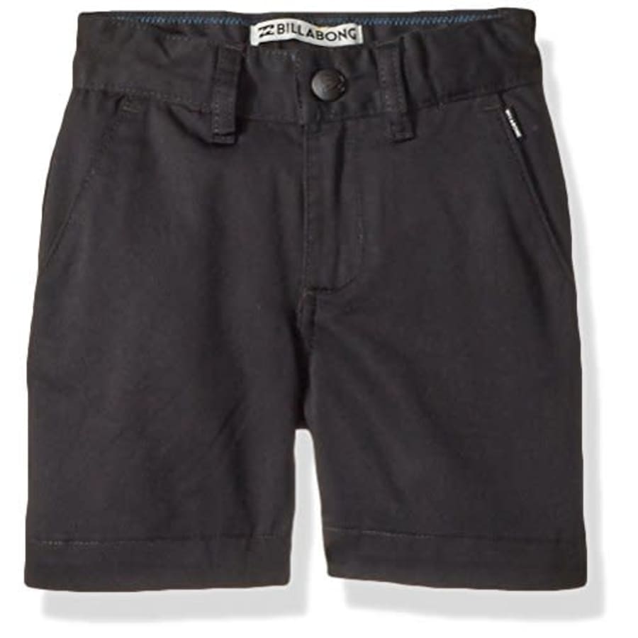 Billabong Boys' Big Classic Chino Short, Black, 24 for $32