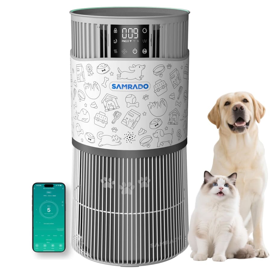 Samrado Smart Pet Air Purifier with Aromatherapy: $149.99