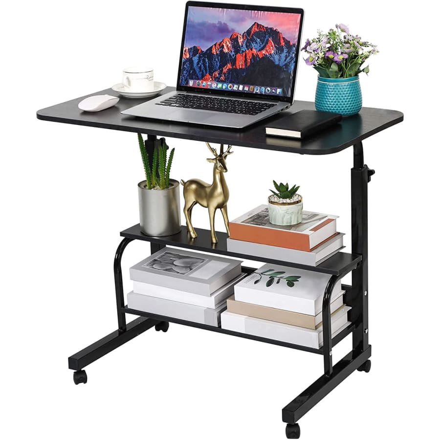 Adjustable Computer Desk with Wheels for $119
