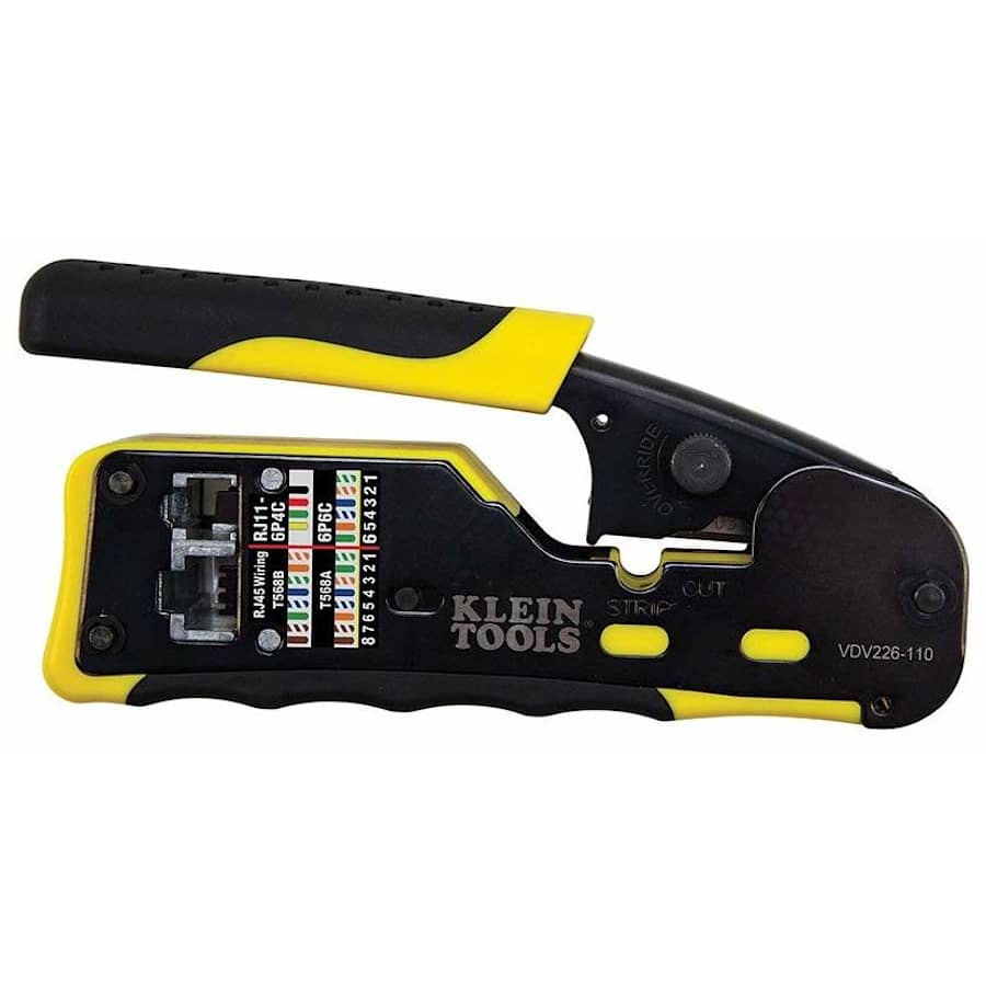 Klein Tools Pass-Thru Modular Wire Crimper/Stripper/Cutter for $40 Klein Tools Pass-Thru Modular Wire Crimper/Stripper/Cutter for $40