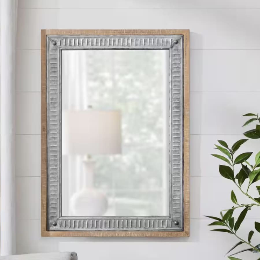 Home Decorators Collection Farmhouse Accent Mirror for $69 Home Decorators Collection Farmhouse Accent Mirror for $69