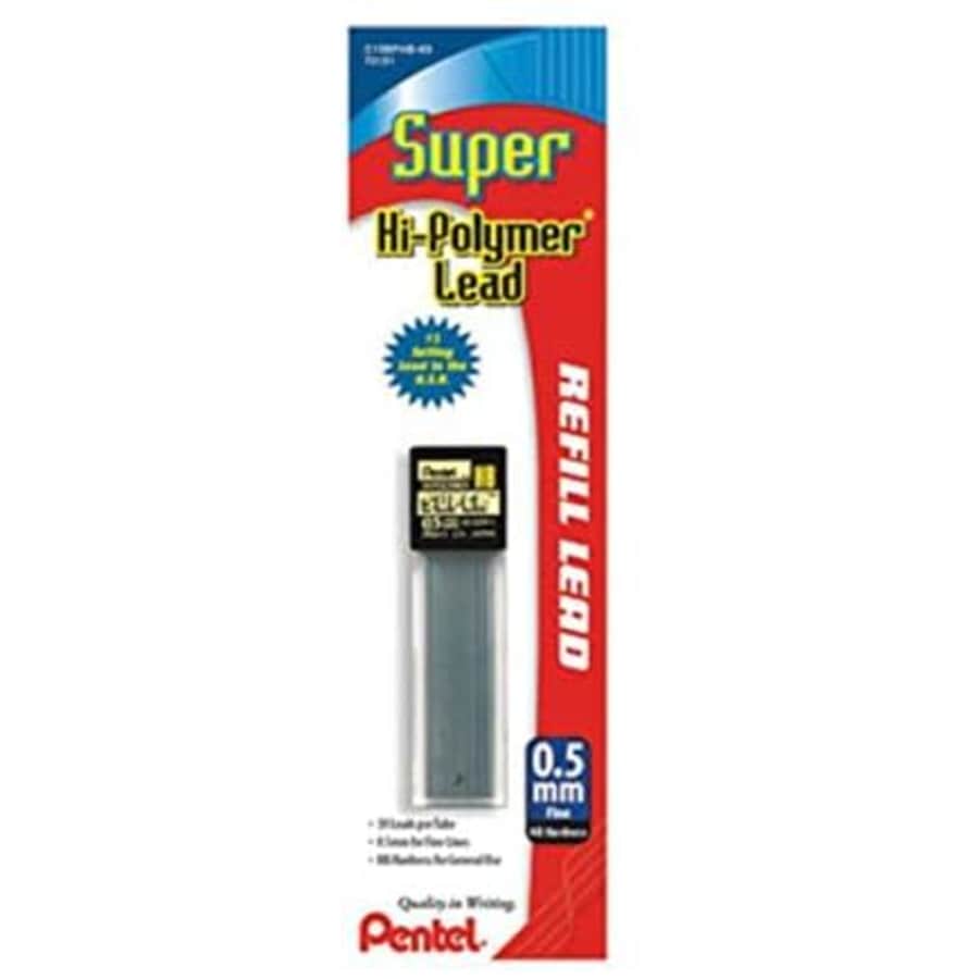 Pentel Hi-Polymer Lead Mechanical Pencil Refills 30-Pack for $2