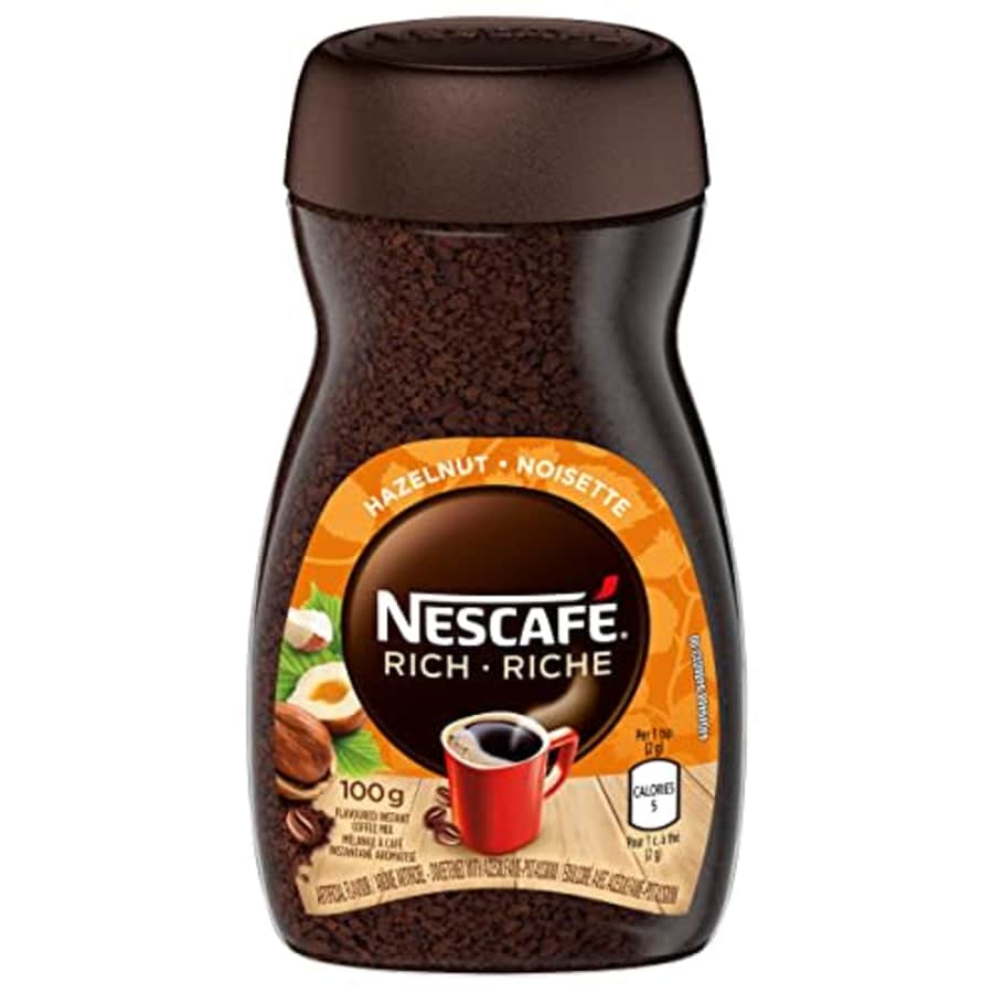Nescafe NESCAF Rich Instant Coffee, 100g (Hazelnut) for $12