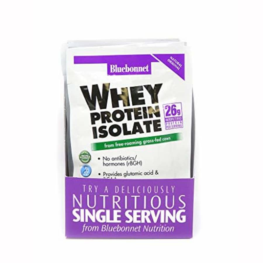 Bluebonnet Nutrition Whey Protein Isolate Powder, Whey From Grass Fed Cows, 26g of Protein, No for $16 Bluebonnet Nutrition Whey Protein Isolate Powder, Whey From Grass Fed Cows, 26g of Protein, No for $16
