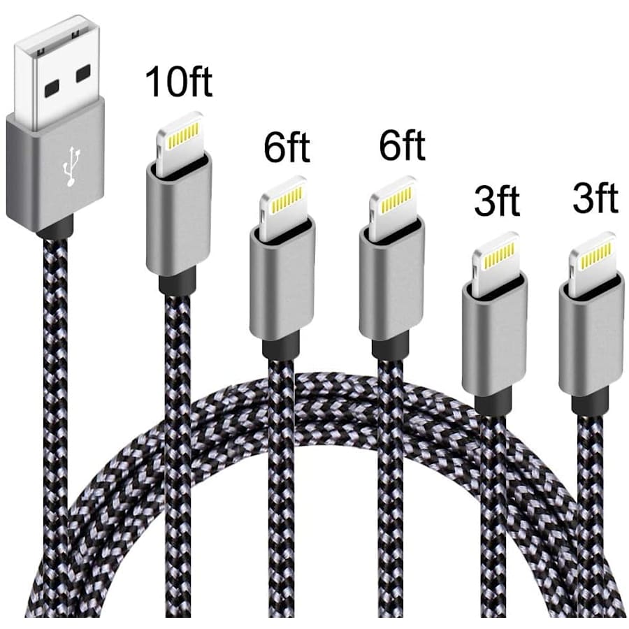 Idison MFi-Certified Lightning Cable 5-Pack for $8 Idison MFi-Certified Lightning Cable 5-Pack for $8