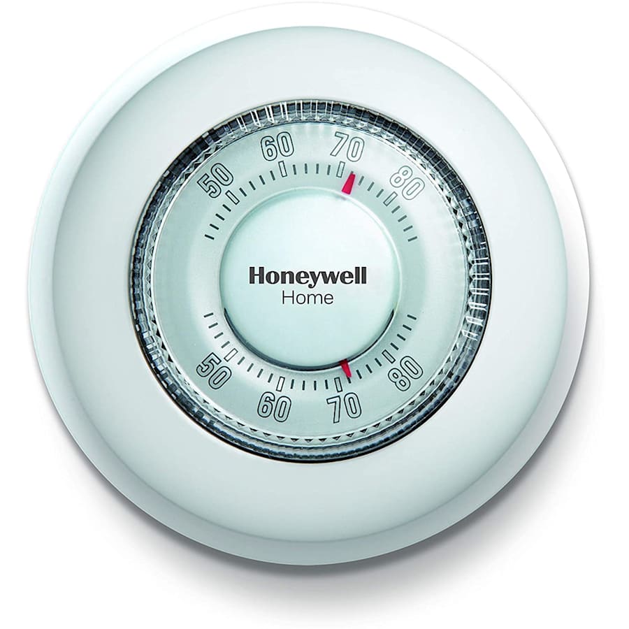 Honeywell Home The Round Heat Only Manual Thermostat for $25