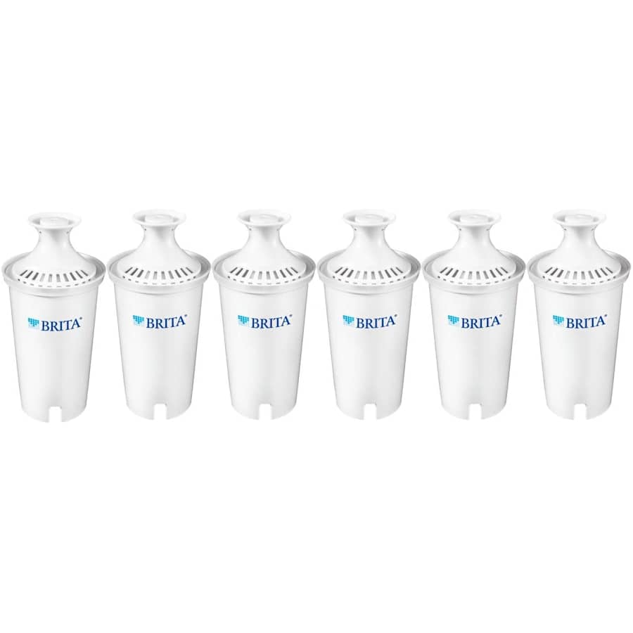 Brita Standard Replacement Water Filter 6-Pack for $18 Brita Standard Replacement Water Filter 6-Pack for $18