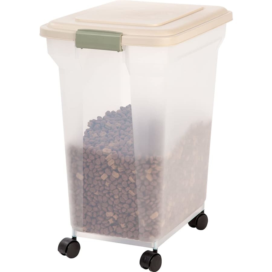 IRIS USA 55-Quart Airtight Pet Food Storage Container for $33 IRIS USA 55-Quart Airtight Pet Food Storage Container for $33