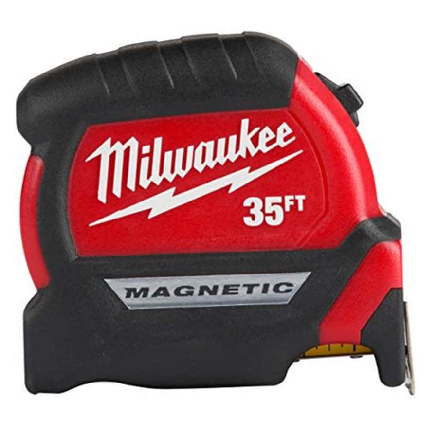 Milwaukee 35 Foot Compact Magnetic Tape Measure with 15 Feet of Reach for $30