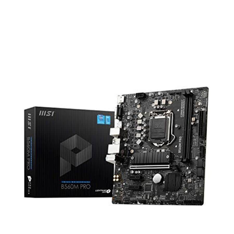 MSI B560M PRO-E ProSeries Motherboard (mATX, 11th/10th Gen Intel Core, LGA 1200 Socket, DDR4, PCIe for $139