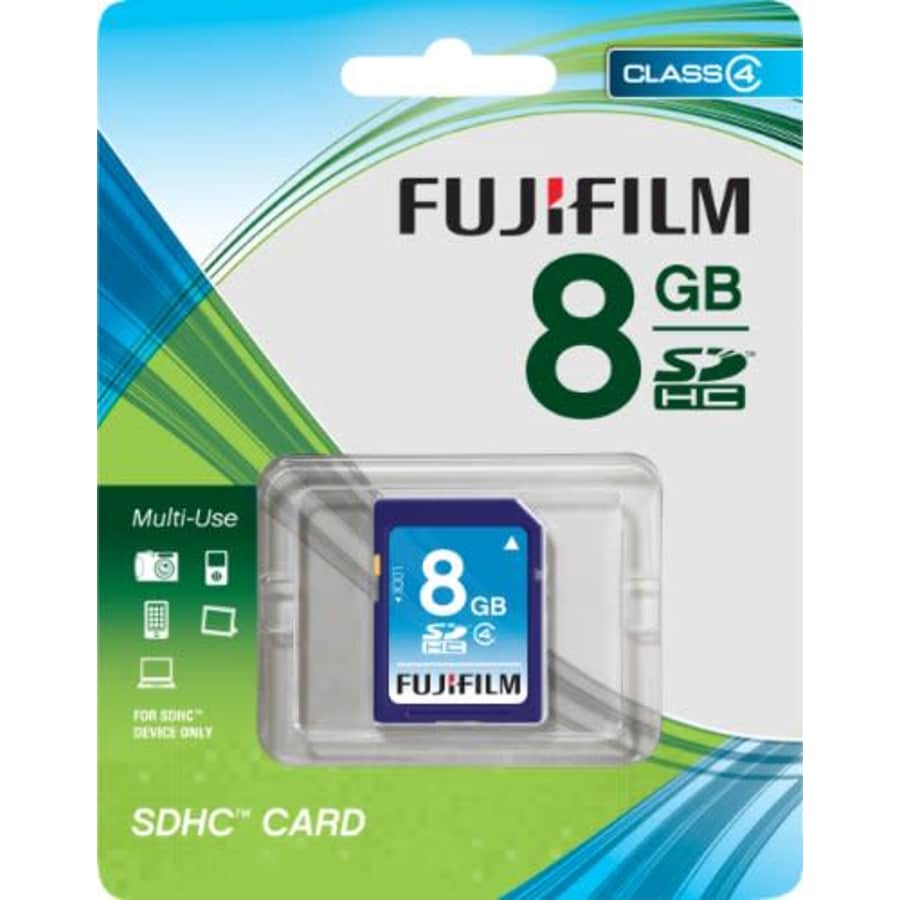 Fujifilm 8 GB SDHC Class 4 Flash Memory Card for $10 Fujifilm 8 GB SDHC Class 4 Flash Memory Card for $10