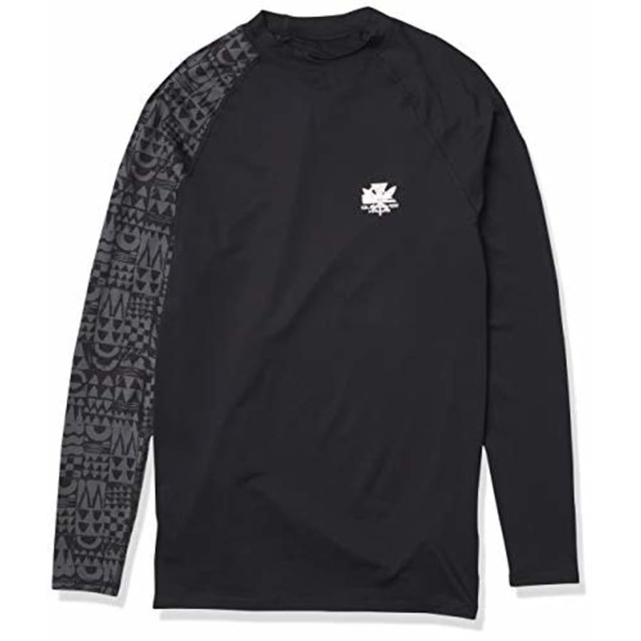 Quiksilver Men's MA Kai Long Sleeve Rashguard UPF 50+, Black, S for $38 Quiksilver Men's MA Kai Long Sleeve Rashguard UPF 50+, Black, S for $38