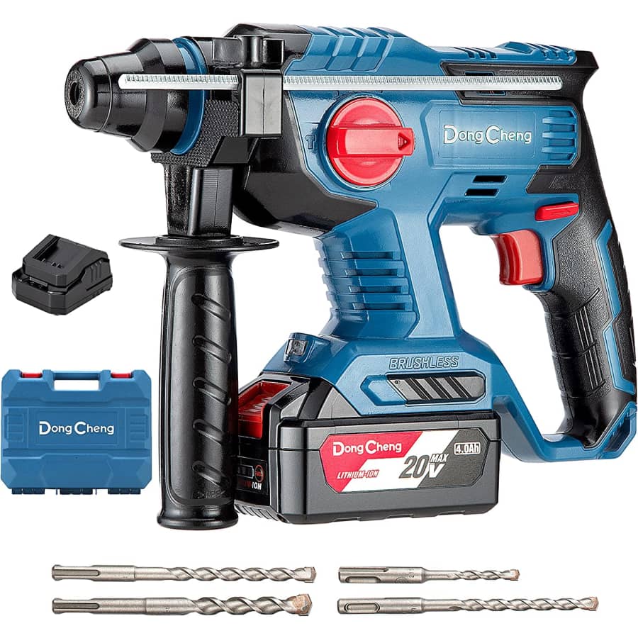 DongCheng 20V MAX Cordless Rotary Hammer Drill for $90