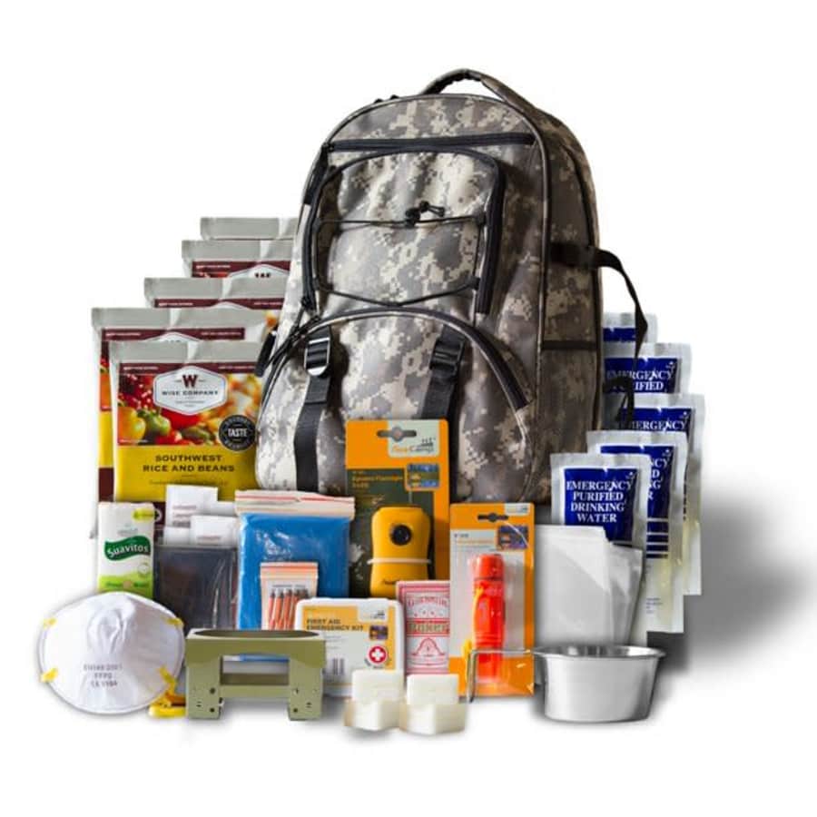 Wise Company 5-Day 1-Person Emergency Backpack w/ Food, Water, First Aid for $53 Wise Company 5-Day 1-Person Emergency Backpack w/ Food, Water, First Aid for $53
