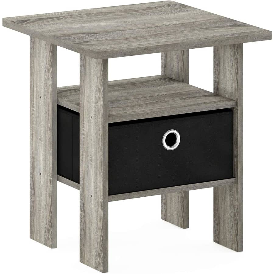 Furinno Andrey End Table w/ Drawer for $21