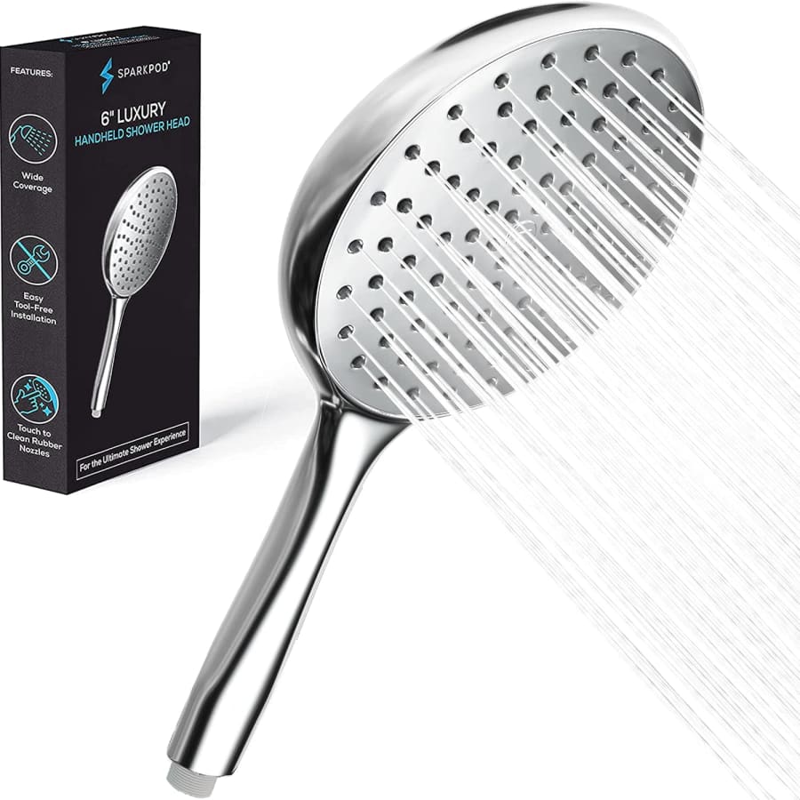 SparkPod 6" Handheld Shower Head for $33